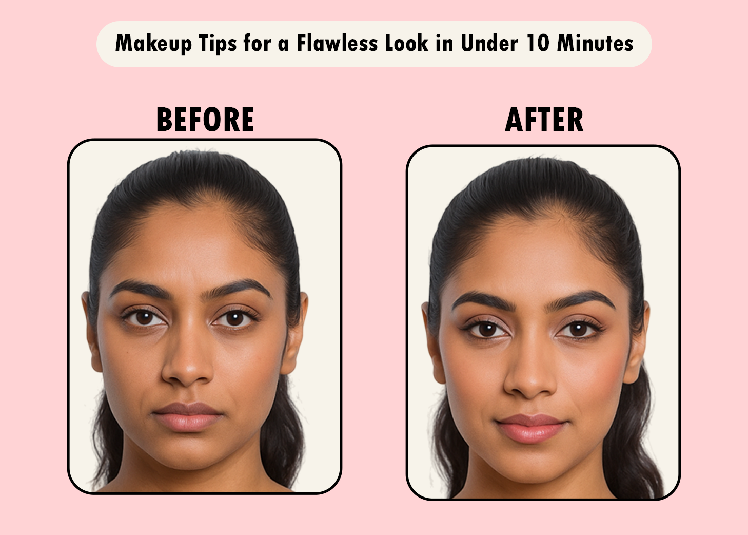 Makeup Tips for a Flawless Look in Under 10 Minutes