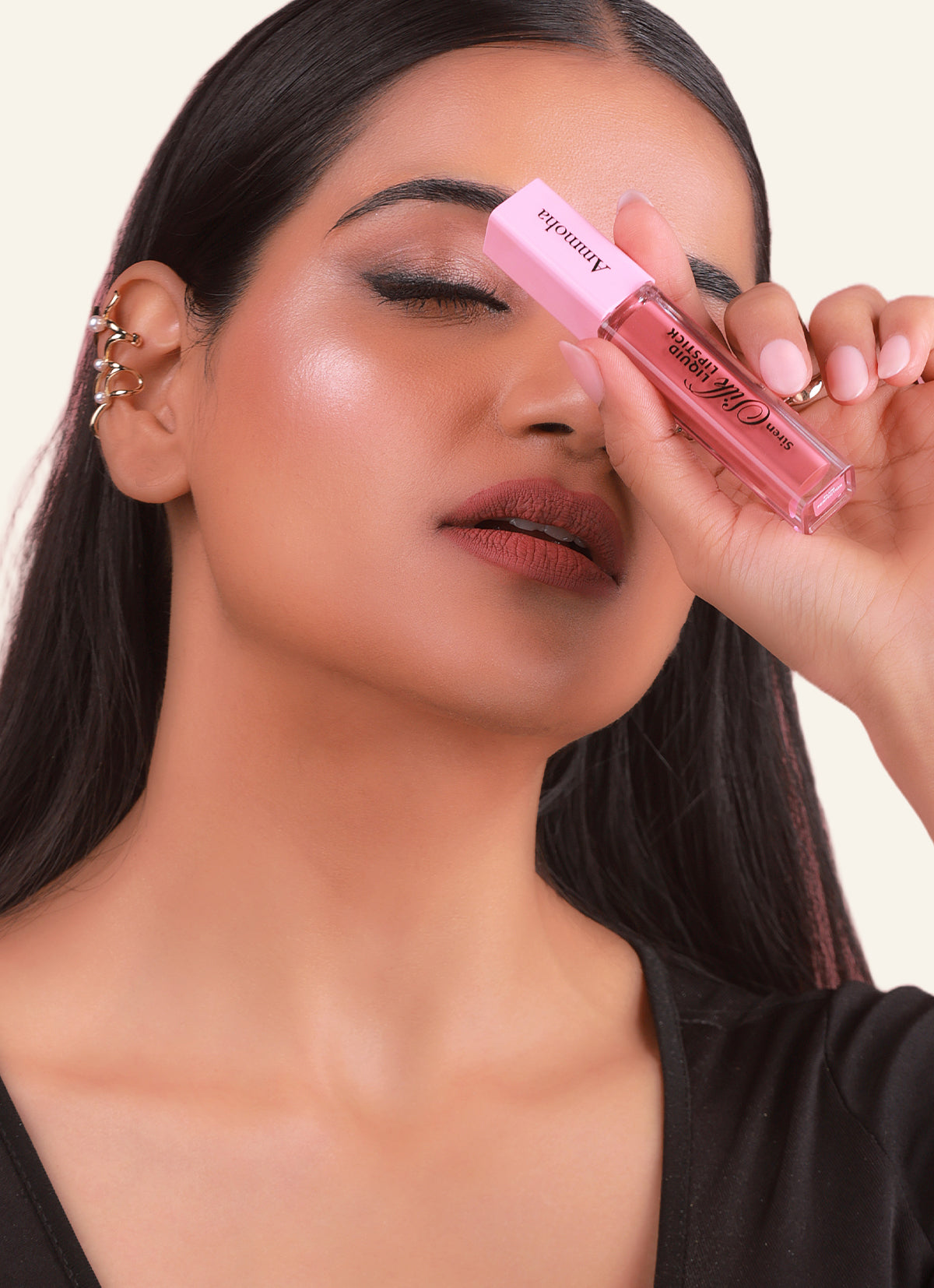 Siren Silk matte liquid lipstick (Plum Perfection)