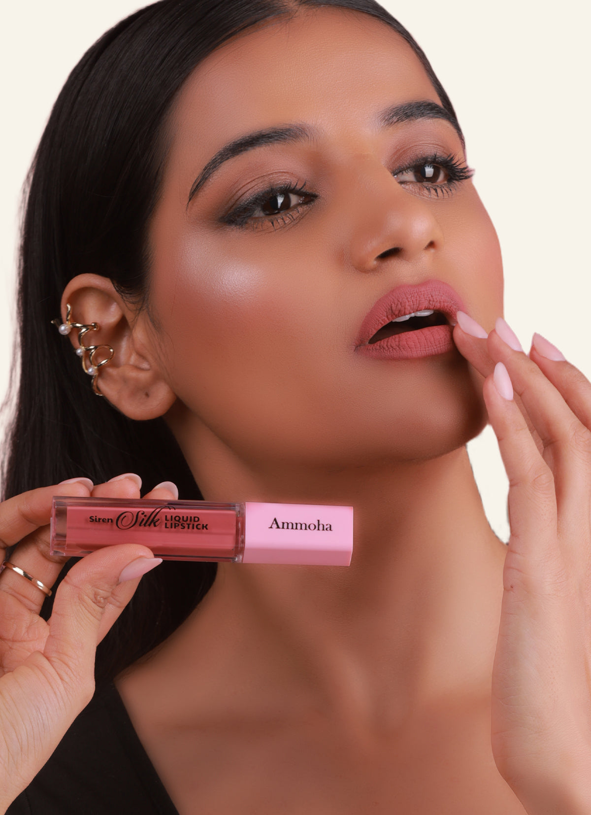 Siren Silk matte liquid lipstick (Plum Perfection)