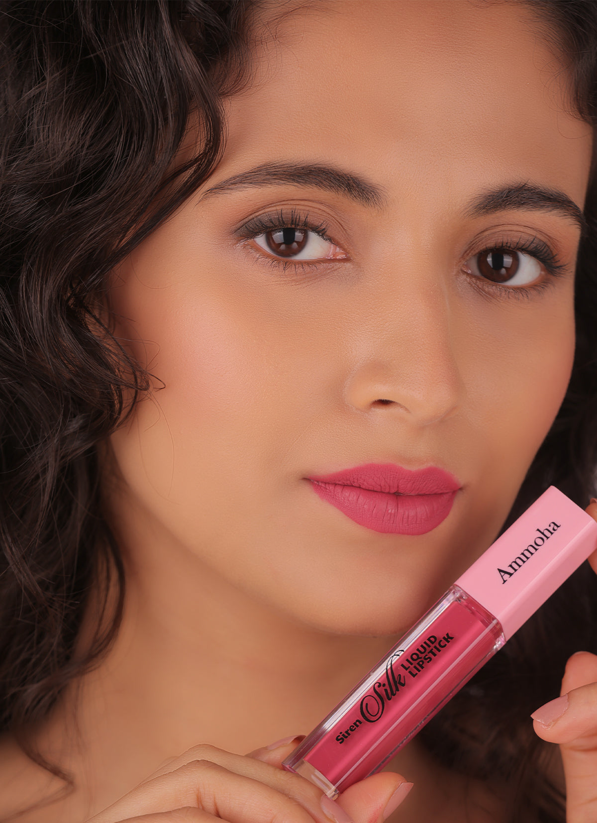 Siren Silk matte liquid lipstick (Rosewood Glow)