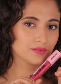 Siren Silk matte liquid lipstick (Rosewood Glow)