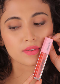 Siren Silk matte liquid lipstick (Spring Flamingo)