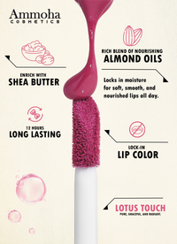 Siren Silk matte liquid lipstick (Lotus Touch)