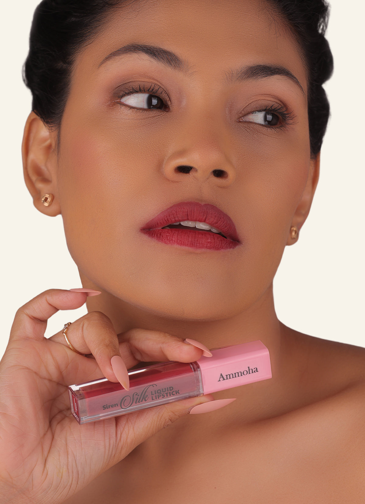 Siren Silk matte liquid lipstick (Wine Whispers)