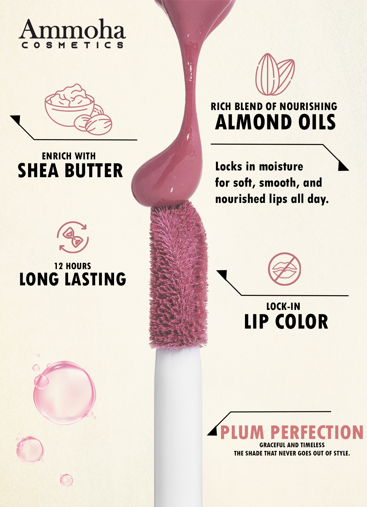 Siren Silk matte liquid lipstick (Plum Perfection)