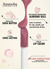 Siren Silk matte liquid lipstick (Plum Perfection)