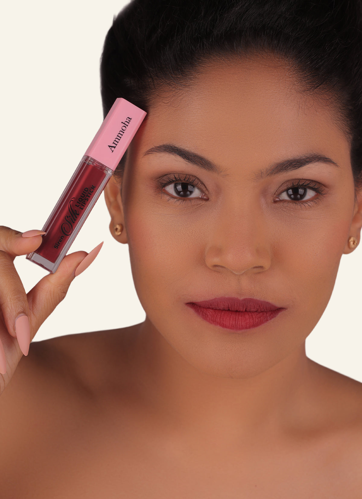 Siren Silk matte liquid lipstick (Wine Whispers)