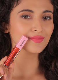 Siren Silk matte liquid lipstick (Spring Flamingo)