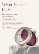 velvet mousse blush Purple cloud