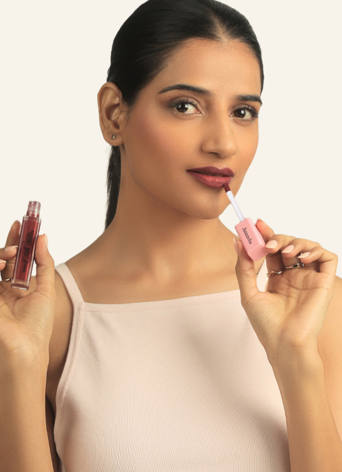 Siren Silk matte liquid lipstick (Wine Whispers)