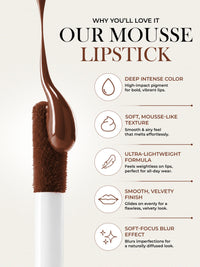 Velvate Mousse Lipstick - Chocolate Chips