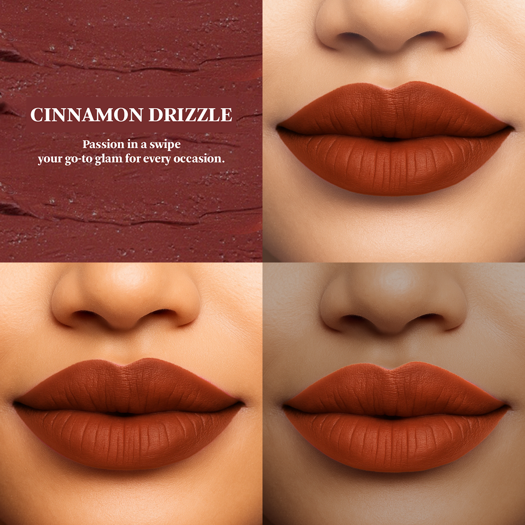 Siren Silk matte liquid lipstick (Cinnamon Drizzle)