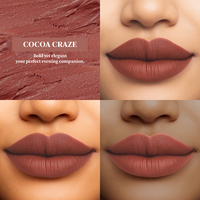 Siren Silk matte liquid lipstick (Cocoa Craze)