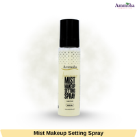 Ammoha Cosmetics Mist Makeup Setting Spray (100 ml) Mother of Pearl & Light Gold
