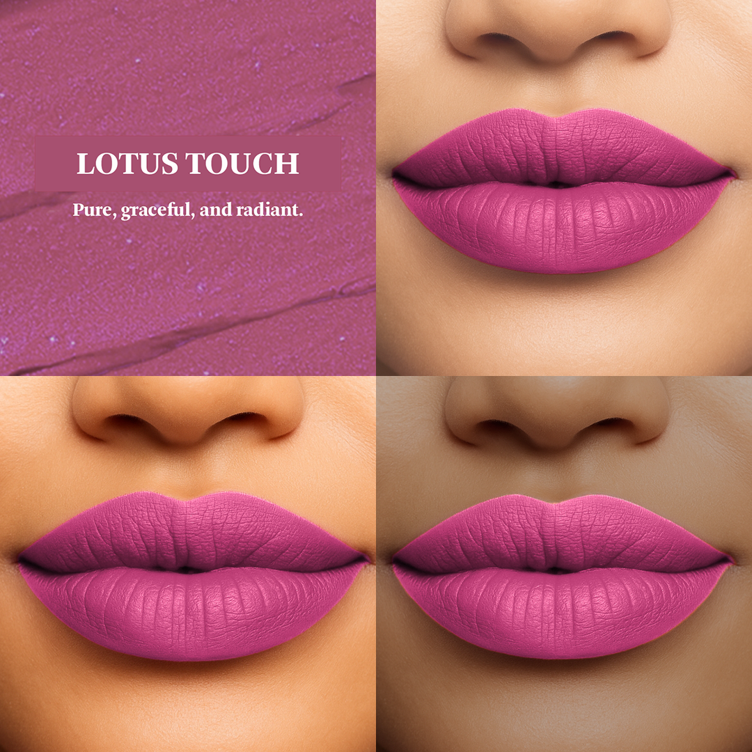 Siren Silk matte liquid lipstick (Lotus Touch)