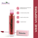 Ammoha Cosmetics Long-Lasting, Matte-Finished Liquid Lipstick (5ml) (Wine Whispers)