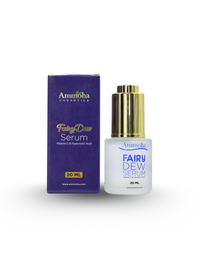 Ammoha Fairy Dew Face Serum with Vitamin C, E & Hyaluronic Acid – Hydrating, Brightening & Anti-Aging Serum for Glowing Skin – For All Skin Types – 20ml